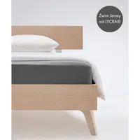 Fleuresse ELASTICKÉ PROSTĚRADLO, tmavě hnědá, 180/200 cm