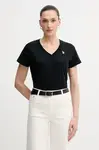 Bavlněné tričko U.S. Polo Assn. V-NECK