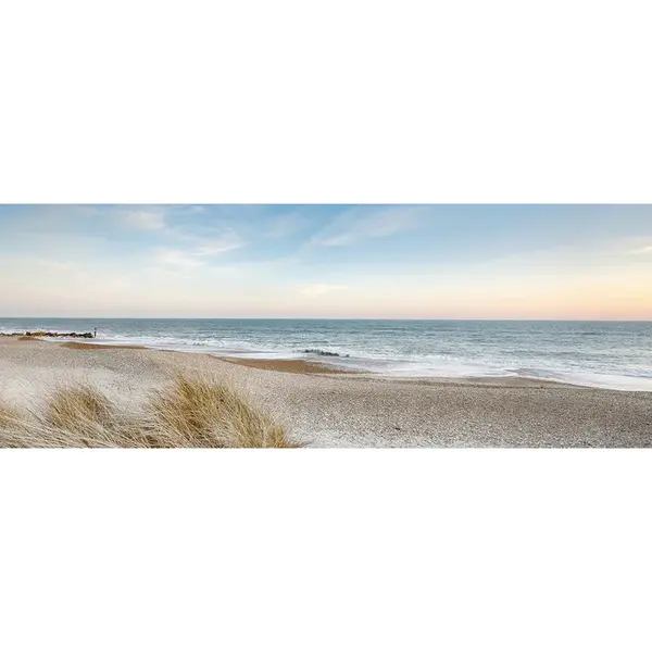 Euroart OBRAZ NA SKLE, pláž a moře, 80/30 cm