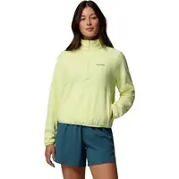 Columbia VITAL VALLEY™ FLEECE HALF ZIP Dámska flísová mikina, žltá, veľkosť