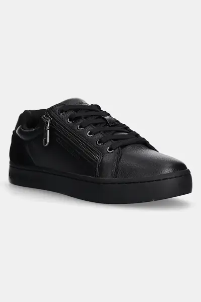 Kožené sneakers boty Calvin Klein Jeans CLASSIC CUPSOLE ZIP LOW IN