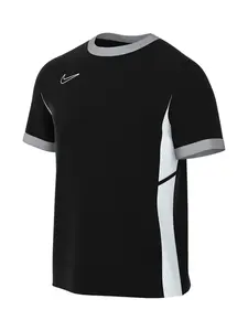 NIKE Funkčné tričko  sivá / čierna / biela