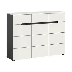 Livetastic BOTNÍK, šedá, bílá, 120/94/37 cm