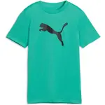 Puma TAD ESSENTIALS CAT LOGO TEE B Chlapčenské športové tričko, zelená, veľkosť