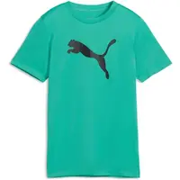 Puma TAD ESSENTIALS CAT LOGO TEE B Chlapčenské športové tričko, zelená, veľkosť