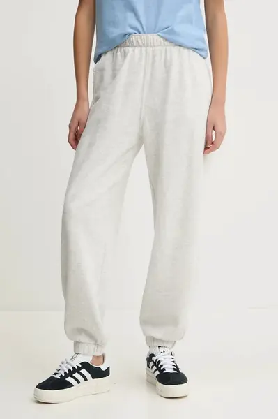 Legíny Hollister Co. dámské, šedá barva, melanžové, KI347-3045