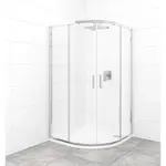 Sprchový kút štvrťkruh 100x100 cm SAT TEX SATBKTEXS100CRT