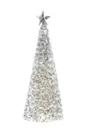 Dekorativní vánoční LED stromek Sompex Glamour šedá barva