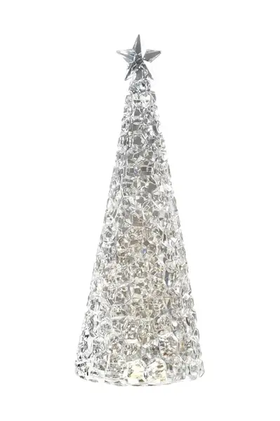 Dekorativní vánoční LED stromek Sompex Glamour šedá barva