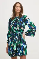 Šaty Dkny černá barva, mini, DD4JYD78