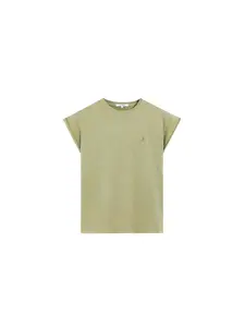 Scalpers Tričko  olivová