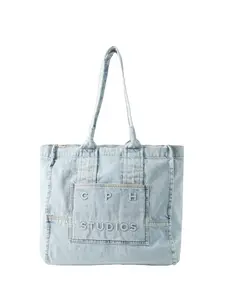 Copenhagen Studios Shopper  modrá denim