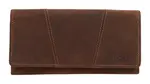 Dámská kožená peněženka Lagen 66-388 Brown