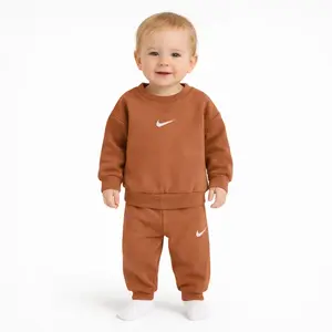 Nike baby essential fleece crew set 0-3m