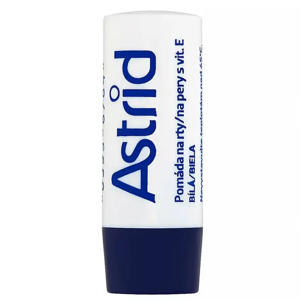 ASTRID Pomáda na rty s vitaminem E bílá 3 g