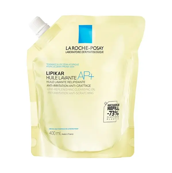 LA ROCHE-POSAY Lipikar Sprchový olej AP+ Náhradní náplň 400 ml