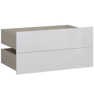 Zásuvky 2 ks Moduklix Na vešiak na oblečenie 74,1 Biely Lesk