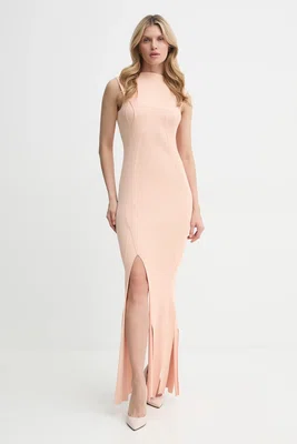 Šaty Victoria Beckham oranžová barva, maxi, 1125KDR006098A