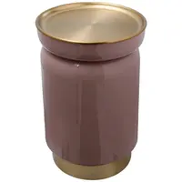 MID.YOU ODKLÁDACÍ STOLEK, barvy zlata, starorůžová