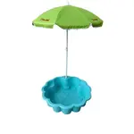 Doloni Pískoviště květ se slunečníkem tyrkysová