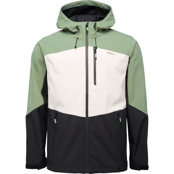 Willard BIRGER Ľahká pánska softshellová bunda, čierna, veľkosť XXXL