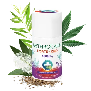 Annabis Arthrocann Forte+ CBD masážní gel 90ml