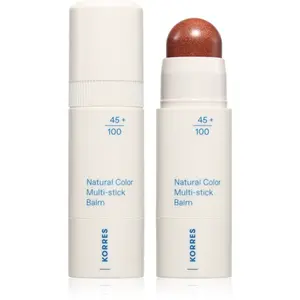 Korres Natural Color Multi-Stick Balm multifunkčné líčidlo na pery a tvár odtieň Aegean Bronze - Healthy Glow 4.5 g