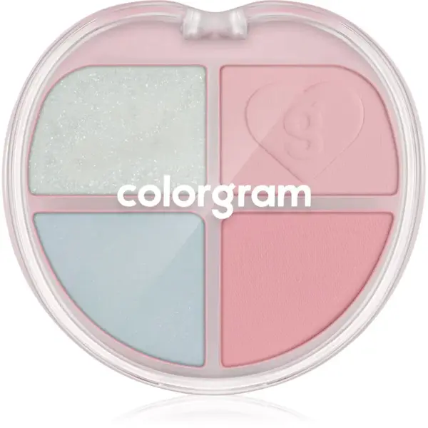 Colorgram Tintin Dory Eyeshadow Palette paletka očných tieňov a rozjasňovačov odtieň 05 Fairy Dory 4 g