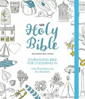 NIV Journalling Bible for Colouring In - New International Version