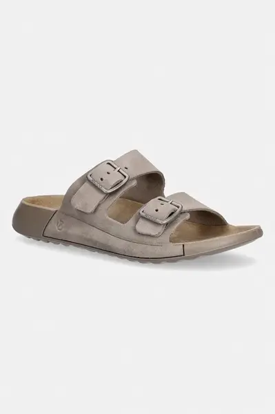 Semišové pantofle Ecco Cozmo W