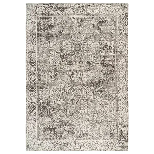 KOBEREC TKANÝ NA PLOCHO, 160/230 cm, šedá