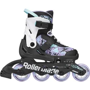 Rollerblade MICROBLADE SL Dětské inline brusle, černá, velikost