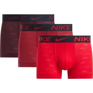 Nike ADV MICRO 3PK Pánské boxerky, červená, velikost