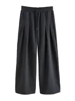 Next Plisované nohavice 'N.Premium'  antracitová