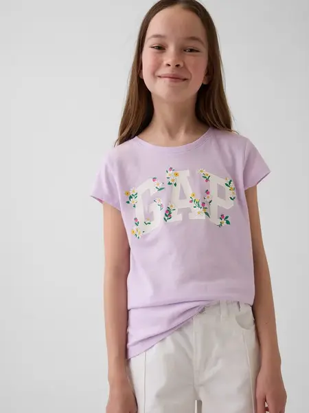 GAP Dětské tričko s logem - Holky