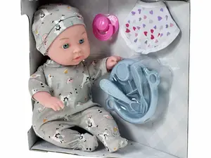 Panenka miminko s 30cm s příslušenstvím