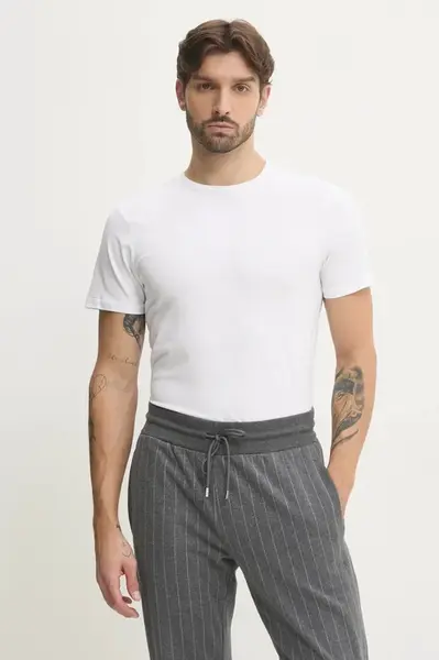 Tričko Karl Lagerfeld 2-pack černá barva, A1M47097