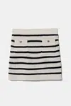 Dětská sukně Abercrombie & Fitch tmavomodrá barva, mini, áčková, KI243-4055