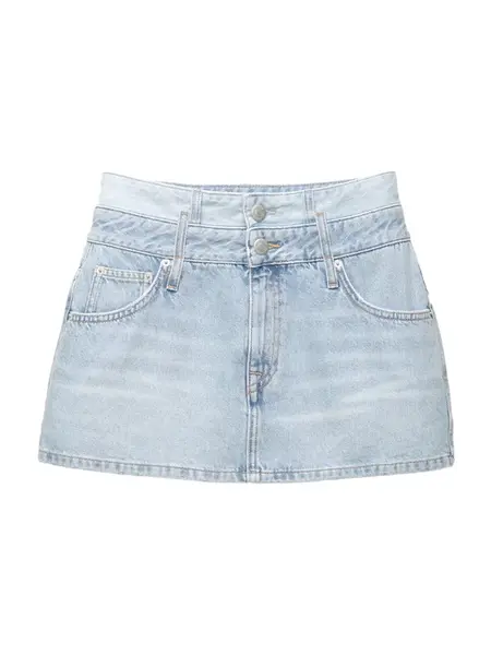 Pull&Bear Sukňa  modrá denim