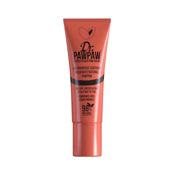 Dr. PAWPAW Peach Pink víceúčelový tónovaný balzám 10 ml