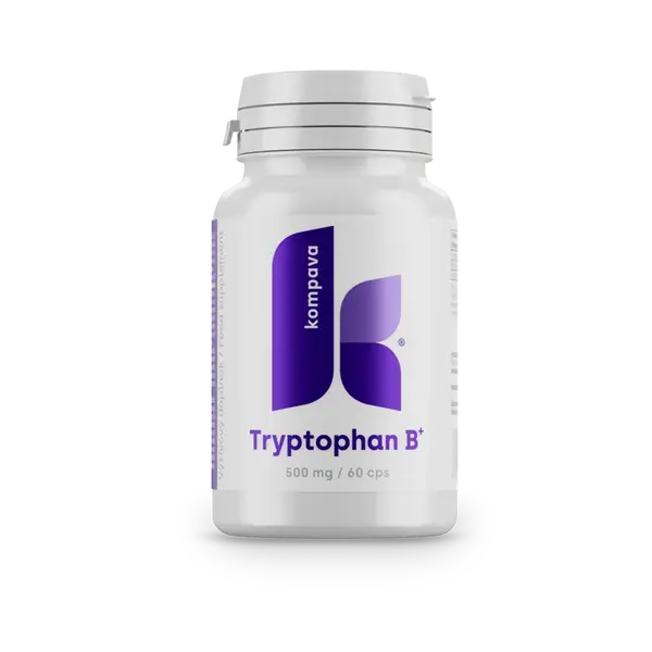 KOMPAVA Tryptofan B+ 60 kapslí