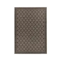 KOBEREC TKANÝ NA PLOCHO, 160/230 cm hnědá, šedá