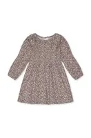 Dětské bavlněné šaty That's mine 024628 Brianna Dress hnědá barva