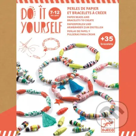 Pestré náramky: papierové korálky (Urob si sám)