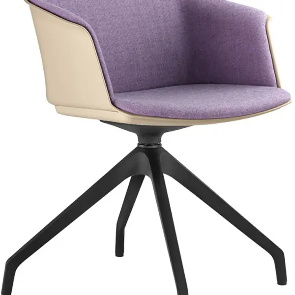 LD SEATING Konferenční židle WAVE 032, F90-BL, černý kříž
