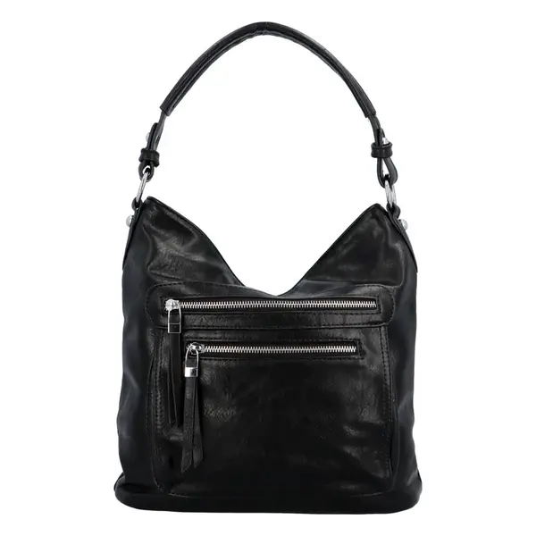 Dámska kabelka na rameno čierna - Romina & Co Bags Piperr