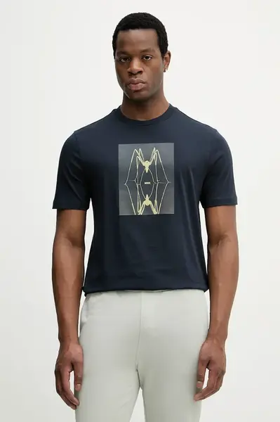 Bavlněné tričko BOSS Orange