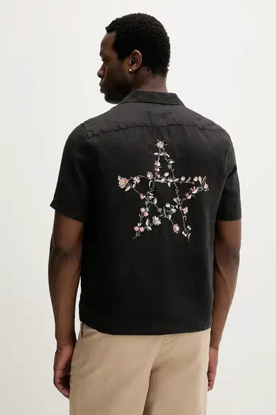Lněná košile AllSaints TRI