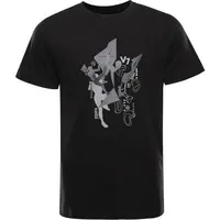 ALPINE PRO NESAD Pánske tričko, čierna, veľkosť