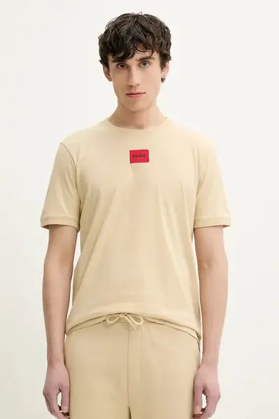 Bavlněné tričko HUGO Diragolino212